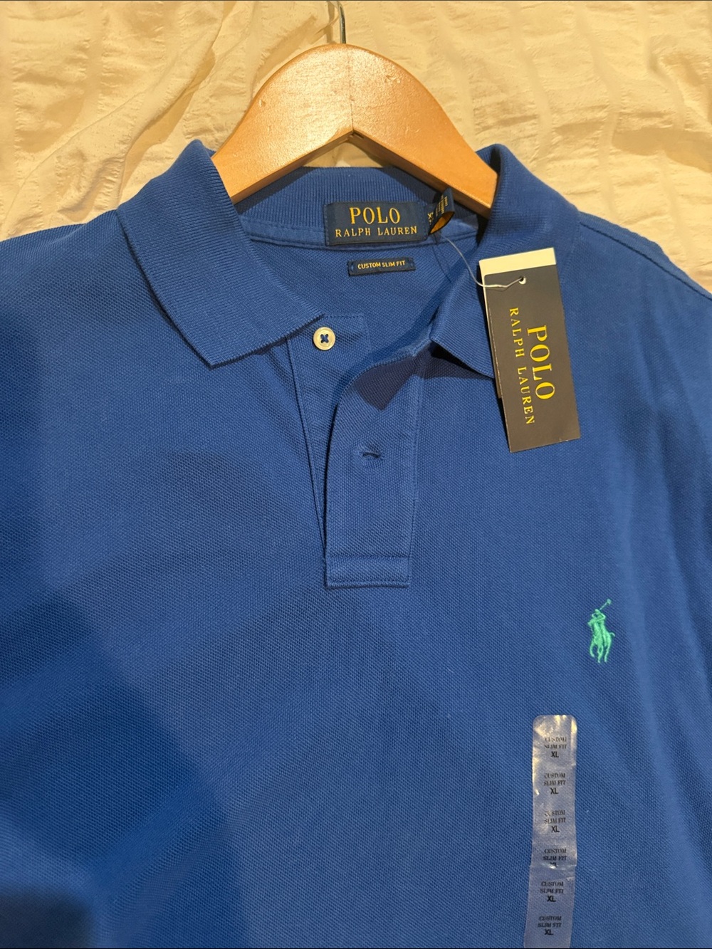 Polo by Ralph Lauren Men's Royal Blue Polo Shirt